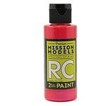 Mission Models Water-based RC Iridescent Red Paint Airbrush Ready 2oz MMRC-029