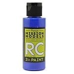 Mission Models Water-based RC Airbrush Paint 2 oz Bottle Irdescent Blue MIOMMRC-030