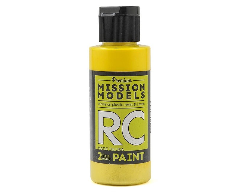 Mission Models Water-based RC Iridescent Yellow Paint Airbrush Ready 2oz MMRC-033