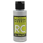 Mission Models Water-based RC Chrome Paint Airbrush Ready 2oz MMRC-042