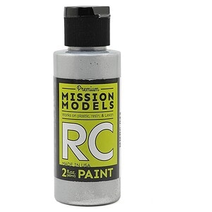Mission Models Water-based RC Chrome Paint Airbrush Ready 2oz MMRC-042