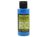 Mission Models Water-based RC Fluorescent Racing Blue Paint Airbrush Ready 2oz MMRC-047