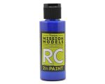 Mission Models Water-based RC Translucent Blue Paint Airbrush Ready 2oz MMRC-053