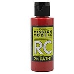 Mission Models Water-based RC Translucent Red Paint Airbrush Ready 2oz MMRC-054