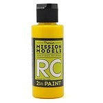 Mission Models Water-based RC Translucent Yellow Paint Airbrush Ready 2oz MMRC-056