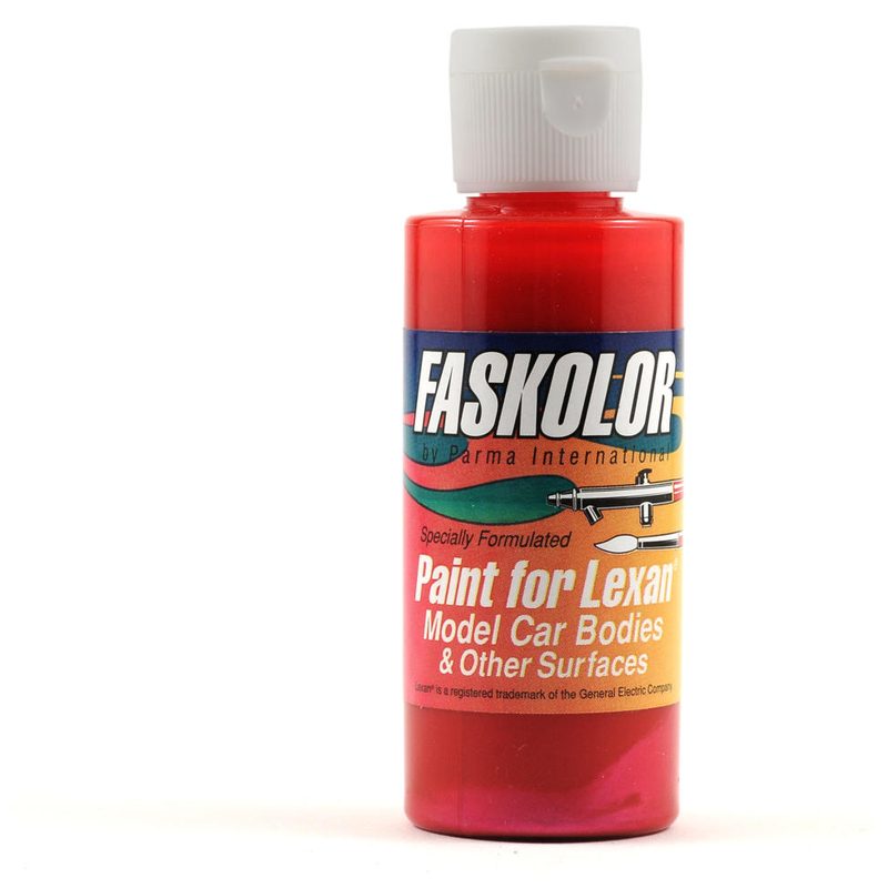 par40150-1.jpg Parma PSE Faskolor Water Based Airbrush Paint Fasescent Red 2oz