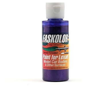 Parma PSE Faskolor Water Based Airbrush Paint Fasescent Purple 2oz