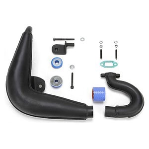 Losi Tuned Exhaust Pipe 23-30cc Gas Engines: DBXL