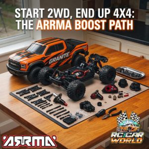 RC Car World: The Best RC Cars, Trucks and Drift Cars 20 START 2WD, END UP 4X4 / THE ARRMA BOOST PATH