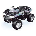 1/64 scale RC PRO R/C ATV with App Control in silver.