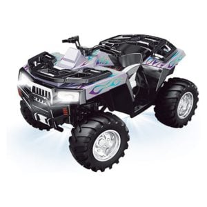 1/64 scale RC PRO R/C ATV with App Control in silver.
