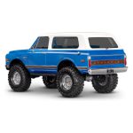 1/10 Traxxas TRX-4 Electric 4WD RTR Scale Trail Rock Crawler (Blue) w/1972 Chevy Blazer Blue