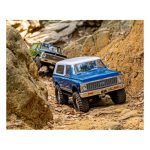 1/10 Traxxas TRX-4 Electric 4WD RTR Scale Trail Rock Crawler (Blue) w/1972 Chevy Blazer Blue