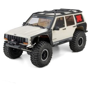 RC Car World: The Best RC Cars, Trucks and Drift Cars 4 1/10 Axial SCX10 III Jeep Cherokee XJ RTR 4WD Electric Trail Rock Crawler White