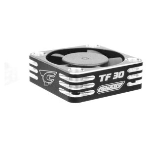 Corally Ultra High Speed Cooling Fan TF-30 w/BEC Connector 30mm Color Black-Silver