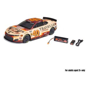 1/12 Losi NASCAR RC Race Car Justin Allgaier No. 40 2026 Traveller Whiskey Chevrolet ZL1 2S AWD RTR Brushed