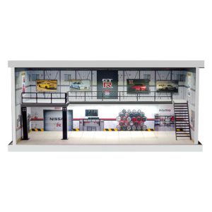 1/64 GTR Version with Light & Dustproof Door mini display unit RCP102813