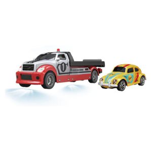 1/64 RC PRO R/C Tow truck with Beetle Red/Gray