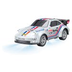 1/64 RC PRO Porsche R/C Car with App Control in white.