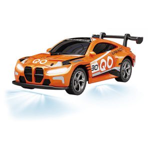 1/64 RC PRO R/C Mini Sports Car Orange, a radio-controlled mini sports car featuring an orange finish.