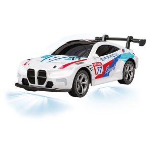 1/64 RC PRO R/C Mini Sports Car in White for portable remote control fun.