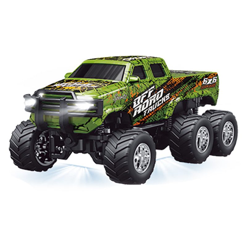 rcphg4-302grn.jpg 1/64 RC PRO R/C Six-wheel Chevrolet with App Control Green