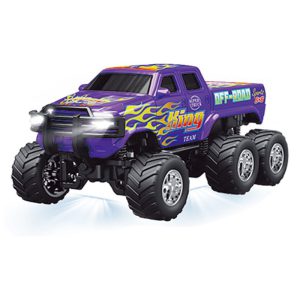 1/64 RC PRO R/C Six-wheel Chevrolet with App Control Purple