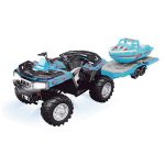 1/64 RC PRO R/C ATV with Jetski and App Control Blue