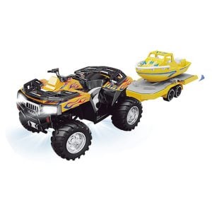 1/64 RC PRO R/C ATV with Jetski and App Control Yellow