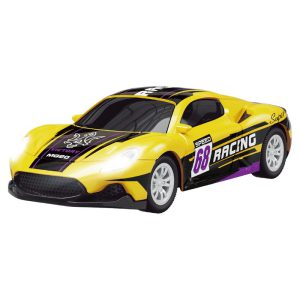1/64 RC PRO Aston Martin R/C Truck with App Control in yellow.