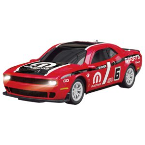 Red 1/64 RC PRO Challenger R/C Truck with app control.