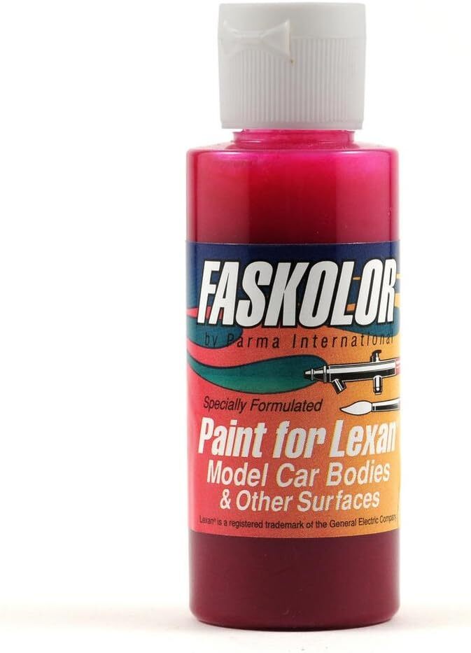 Faskolor Faslucent Yellow Body Airbrush Paint 2oz FAS40308