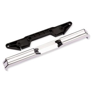 Traxxas X-Truck Bigfoot #8 4X4 Chrome Rear Bumper w/ Support TRA7687