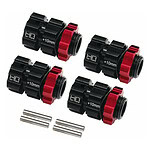 Aluminum 17mm Hex Hubs 10mm Offset Arrma 1/8 AON117X10