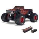 1/16 Arrma Quake Grom 4X4 RTR Brushed Monster Truck Battery and Charger Included Red 1/16 Arrma Quake Grom 4X4 RTR Brushed Monster Truck Battery and Charger Included Red