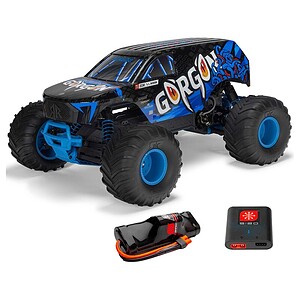1/10 Gorgon 2WD RTR Brushed Monster Truck w/Batt & Charger Blue