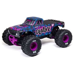 1/10 Arrma Quake 223S DSC RTR Brushless 2WD Monster Truck Purple
