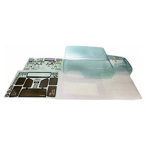 Axial SCX6 Jeep JLU 4DR Wrangler Body Kit (Clear)