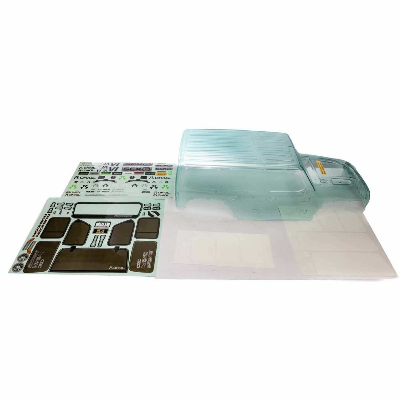 Axial SCX6 Jeep JLU 4DR Wrangler Body Kit (Clear)