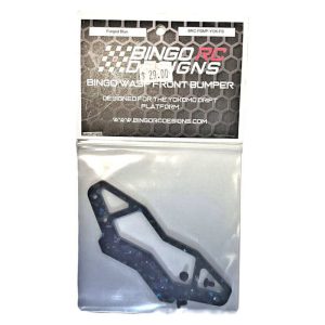 Bingo Wasp Front Bumper Yokomo - Forged Blue BRC-FBMP-YOK-FB