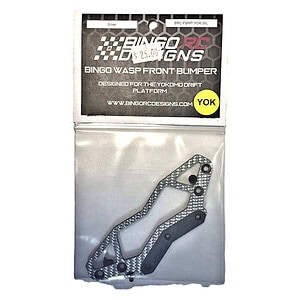 Bingo Wasp Front Bumper Yokomo - Silver BRC-FBMP-YOK-SIL