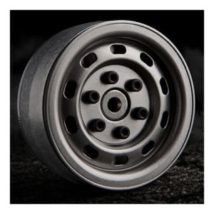 Gmade 1.9 SR02 Beadlock Wheels Uncoated Steel (2) GM70177