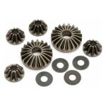 HB Racing Hard Differential Gear Set HBSC8101-1