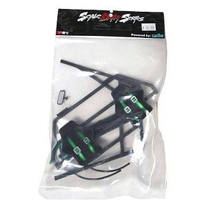 Cre8ve Black & Green RC Drift Car Scale Roll Cage CR8-PART40