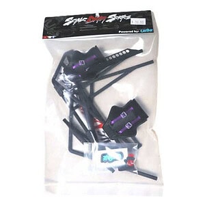 Cre8ve Black & Purple RC Drift Car Scale Roll Cage CR8-PART43