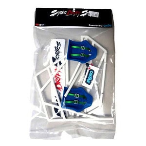 Cre8ve White & Blue/Green RC Drift Car Scale Roll Cage CR8-PART47