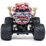 1/18 Mini LMT Zombie 2S 4X4 RTR Brushed Monster Truck (Battery & Charger Included) Red - los01026t4_a15_sxy0bm301 1/18 Mini LMT Zombie 2S 4X4 RTR Brushed Monster Truck (Battery & Charger Included) Red