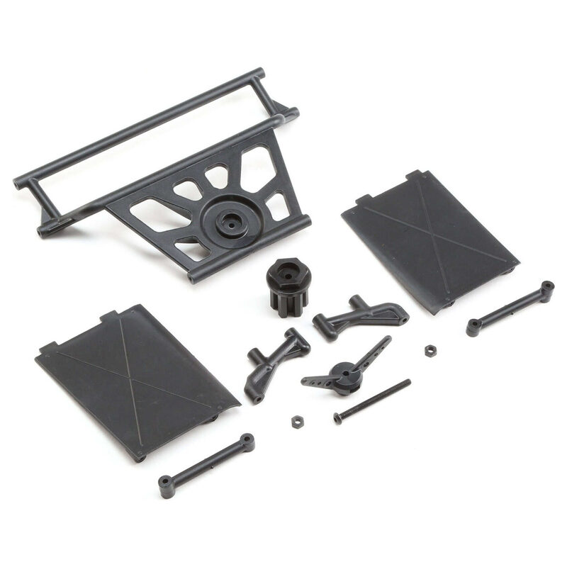 Losi Cage Rear/Tower Supports/Mud Guards: Super Rock Rey LOS251078 - los251078_a0_le7qifp31 Losi Cage Rear/Tower Supports/Mud Guards: Super Rock Rey LOS251078