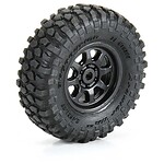 Pro-Line 1/30 BFG Krawler T/A KX Front/Rear Mounted Black Icon Nuevo (4) for Axial SCX30