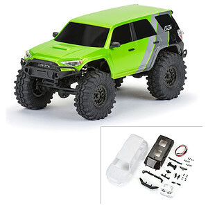 Pro-Line 1/24 2023 Toyota 4Runner TRD Pro  Unassembled: SCX24 White Hard Body